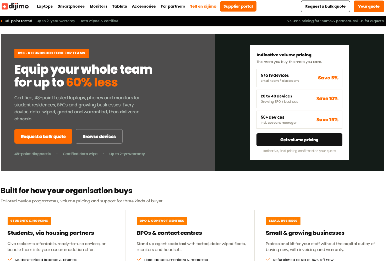Managed e-commerce storefront