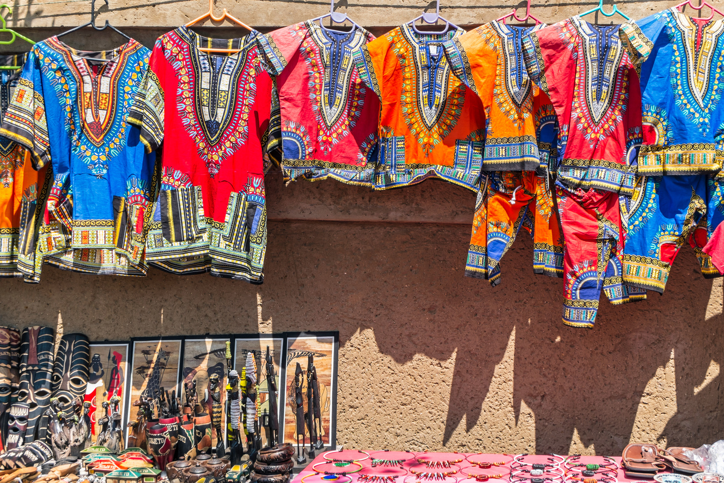 African Curios and clothing